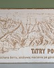 Ozdoby na ścianę Drewniana mapa Tatr z możliwością dedykacji, Tatry na prezent 2