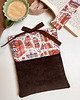 pokrowce i etui - różne Personalizowane etui na książkę, jesienne book sleeve ze sztruksu 8