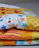 pokój dziecka - różne żółty patchwork dla maluszka 1