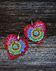 kolczyki soutache Kolekcja Frida - kolczyki kolorowe serca 3