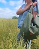 torby na ramię Duża torba hobo na ramię z plecionki Zielona 3
