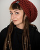 czapki damskie DreadLove Mono 26 - RDZAWA 1