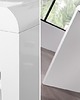biurka Biurko Shine On White płyta MDF 160cm 5