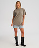 t-shirt damskie Koszulka damska OVERSIZE Washed Smoke 2