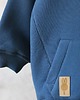 bluzy dla niemowlaka Bluza Kangurka Granatowy KRÓLIK z Uszami 2