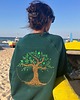 bluza bez kaptura damska Bluza z haftem - Into the Forest 1