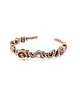 bransoletki wire wrapping Bransoleta mankietowa  z bursztynem cytrynem i agatem 6