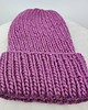 czapki damskie Wełniana czapka WOOLLY PURPLE 4