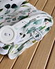 do włosów różne Bambusowy turban do włosów na guzik Eucalyptus 2