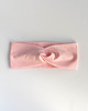 opaski do włosów Opaska z dzianiny BABY PINK 1