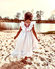 sukienki dla dziewczynki Sukienka  Flamenco White 5