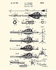 grafiki i ilustracje Rysunek patent  łuk  strzały   vintage prezent 1