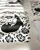 grafiki i ilustracje Linoryt -  Chart w kwiatkach 3