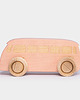 klocki i zabawki drewniane Autko Bus  różowy + personalizacja 2