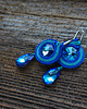 kolczyki soutache Bermuda Blue- kolczyki soutache 2