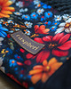 kosmetyczki Czarno-kwiatowa kosmetyczka podróżna patchwork 1