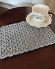 podkładki do kuchni Podkładka prostokątna ze sznurka 20cmx30cm 2
