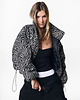 kurtki damskie Kurtka bomber leopard heavy jacket 1
