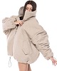 kurtki damskie Kurtka typu bomber teddy mocca 3