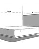 łóżka Łóżko drewniane Sonar 3 dąb 5