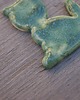 magnesy Ceramiczny magnes kot zielony 2