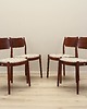 krzesła Komplet czterech krzeseł, duński design, lata 70, produkcja: Dania 2