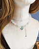 chokery Autorski delikatny Naszyjnik Choker Blask świtu 1