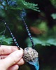 wisiory Naszyjnik FOREST SPIRIT z Elfem i Chryzokolą 2