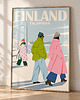 plakaty Plakat Finlandia zimowy dzień 1