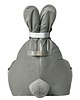pufa dla dziecka Pufa siedzisko Funny Bunny VELVET- Szara 4