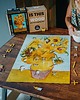 puzzle dla dzieci Puzzle drewniane SŁONECZNIKI Vincent van Gogh 700 el wyjątkowe kształty XXL 1