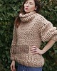 swetry damskie  100% wełna Sweter na drutach oversize 2