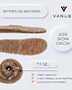 kapcie damskie Ciepłe kapcie damskie z naturalnej skóry 3
