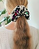gumki do włosów Scrunchie do włosów, gumka do włosów, frotka z wiskozy Panterkowy pop XXL 2