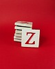 magnesy Ceramiczny magnes, czerwona literka Z 1