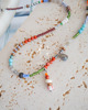 chokery Kolorowy naszyjnik z kamieni naturalnych boho 6