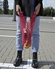 torby na zakupy Siatka PRL net bag fuksja super flexy eko 2