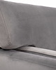sofy i szezlongi Sofa HELSINKI szary welur, skandynawski design 9