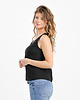 topy damskie Lniany top WILLOW deep black 4