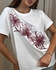 t-shirt damskie Bawełniany T-shirt Fiore Chiaretto 4