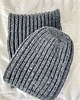 czapki damskie Komplet czapka i szal handmade 1