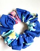 gumki do włosów Delikatna niebieska gumka do włosów na lato - CHABROWA  - scrunchie 5