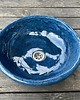 umywalki UM8 Umywalka ceramiczna, niebieska, okrągła 4