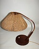 lampy stołowe Lampa stołowa Temde, Szwajcaria lata 60.  Tek, Vintage 8