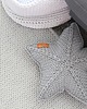poduszki plecione Okrągła poduszka bawełniana gwiazda handmade 4