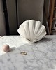 pojemniki na biżuterię Ceramiczna Muszla Muszelka Skarbiec z Perłą na Biżuterię Biała 5