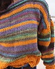 swetry damskie  Sweter handmade   z wełną moher 6