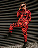 bluza z kapturem damska Damska Bluza z kapturem DR.CROW Red Roses 2