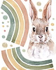 naklejki ścienne do pokoju dziecka Naklejki  FRIENDS RABBIT 1