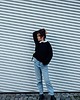 bluza bez kaptura damska Bluza OVERSIZE DAMSKA CZARNY KRÓLIK Z USZAMI 4